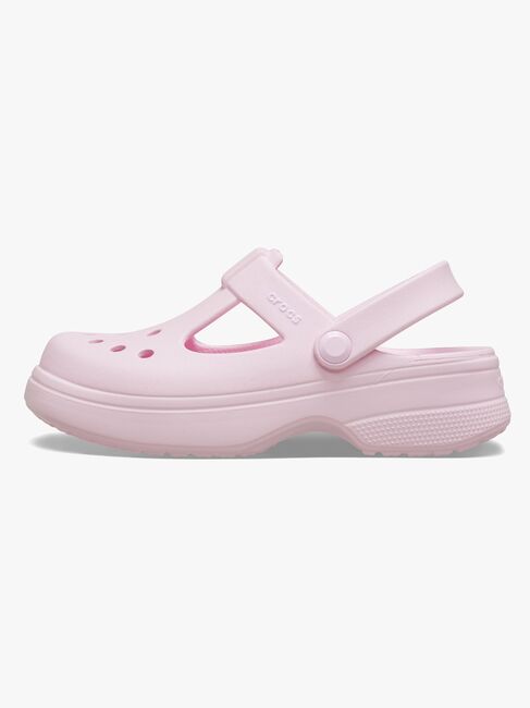 Crocs Classic Mary Jane Tofflor, Pink Milk