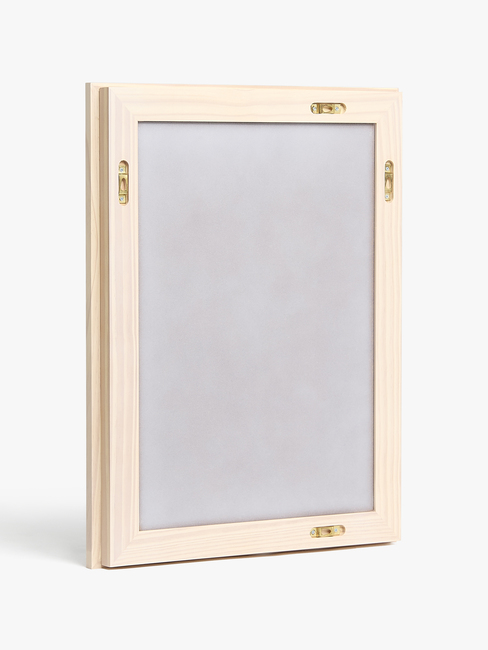 Minitude OLIVER  Öppningsbar Ram A3, 100 Ark, White Wash