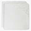 Jollein Dra-på-lakan 2-Pack 40x80, Ivory
