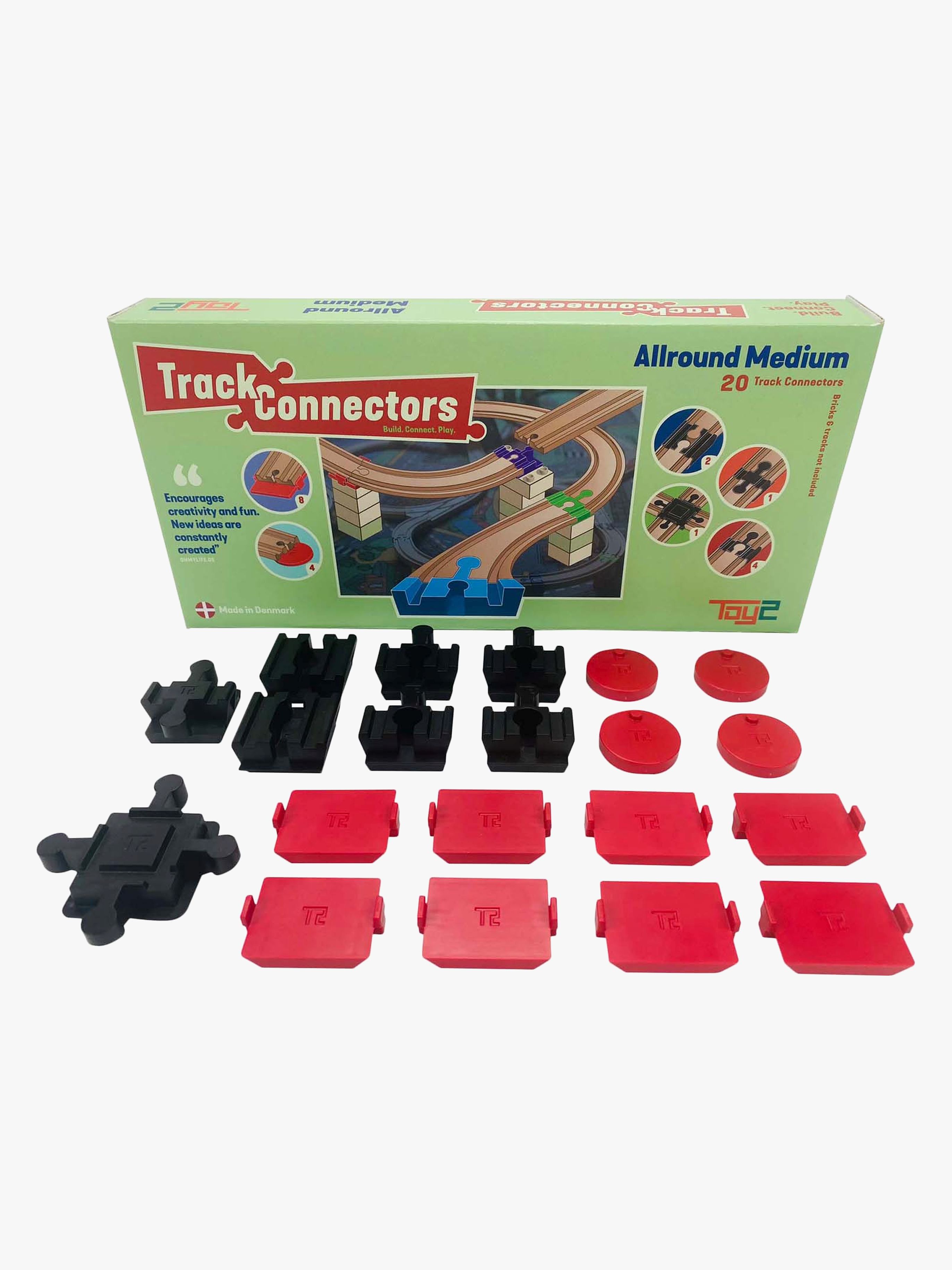 TOY2 Track Connector Allround Medium Kopplingar