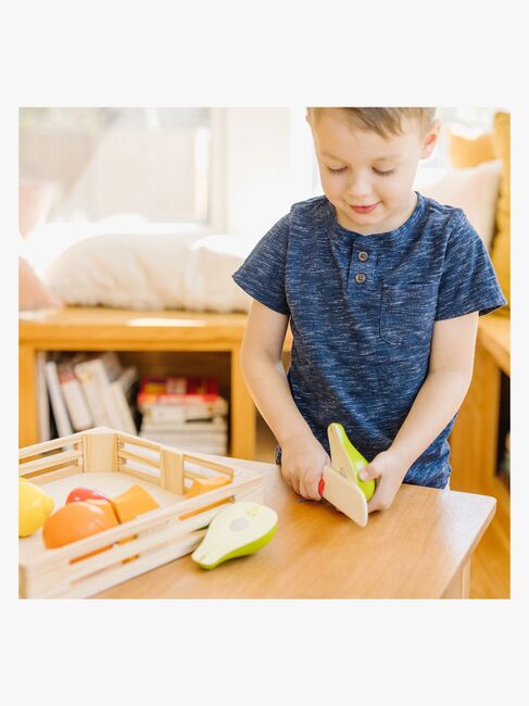 Melissa & Doug Lekset Frukt i Låda Med Kniv