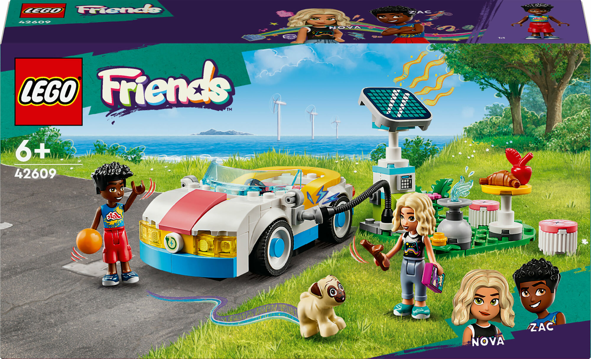 LEGO Friends 42609 Elbil och laddstation