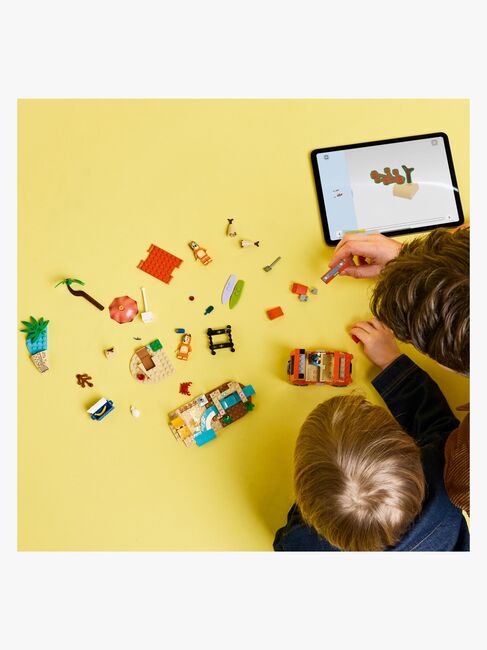 LEGO Bluey 11202 Blueys familjetur till stranden