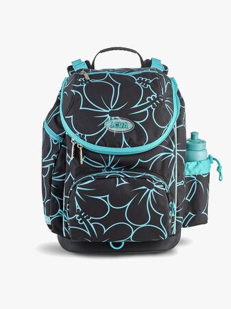 Jeva Hibiscus Ryggsäck 18L, Black/Turquoise