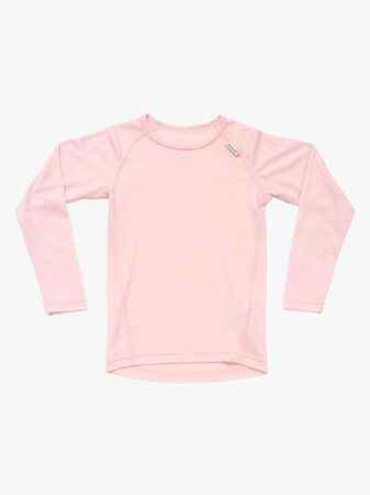 Devold Breeze Merino Underställströja Kid, Chalk Pink