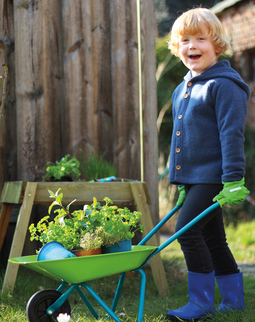 Small Foot  Stort Trädgårdsset med Skottkärra
