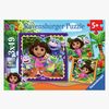 Ravensburger Dora Utforskaren Pussel 3x49 Bitar