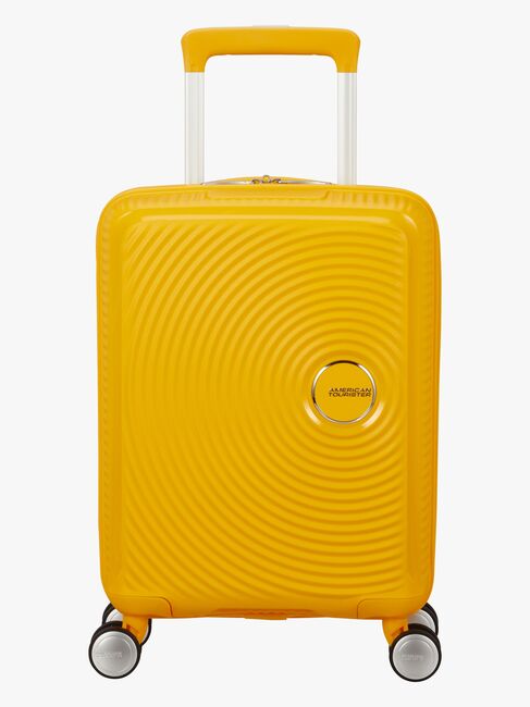 American Tourister Soundbox Mini Resväska 22L, Golden Yellow
