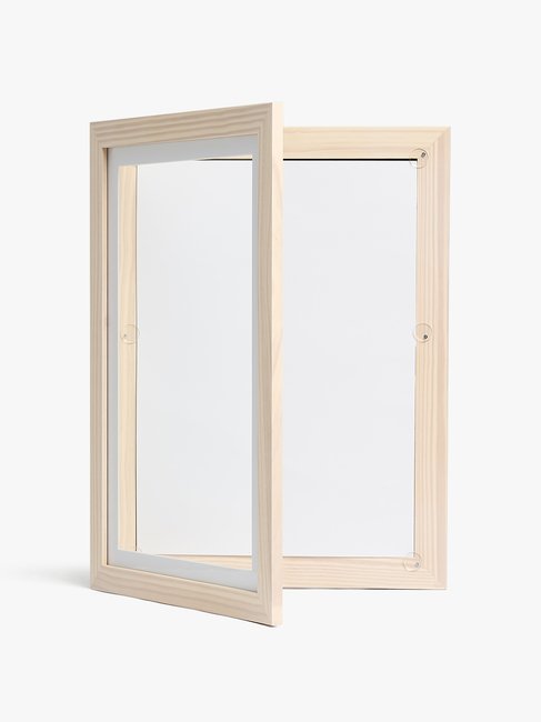 Minitude OLIVER  Öppningsbar Ram A3, 100 Ark, White Wash