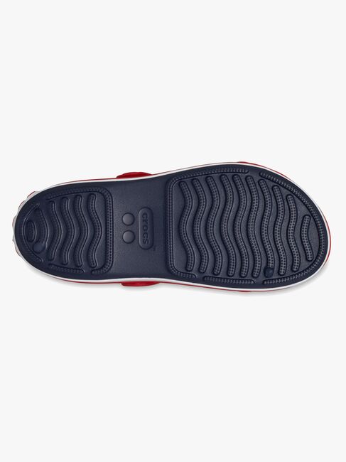 Crocs Crocband Cruiser Kids Tofflor, Navy/Varsity Red