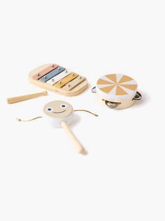 Kid's Concept Instrumentset, Brun