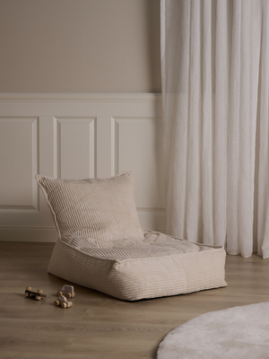 Alice & Fox PIXIE Sittsäck, Ljusbeige Manchester