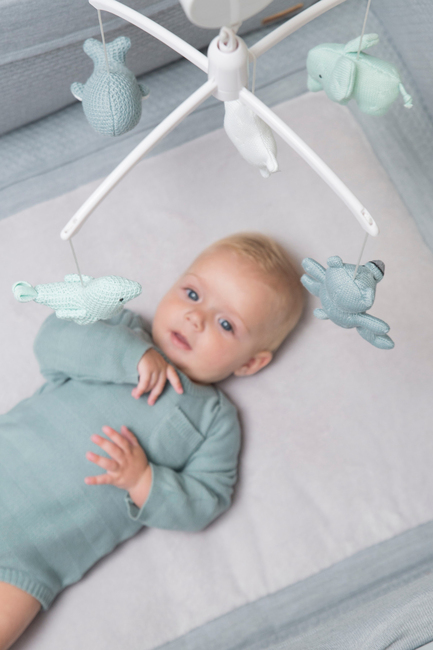 Baby's Only Sängmobil, Stonegreen/White