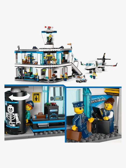 LEGO City 60502 Flygplats med flygplan