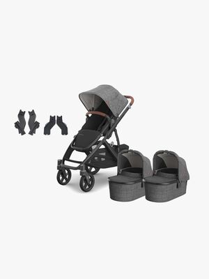 Uppababy Vista V3 Tvillingvagn, Greyson
