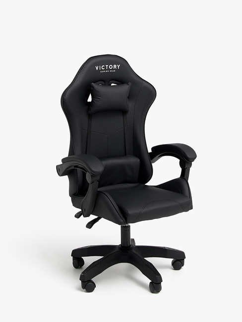 Victory Mission Gamingstol inkl. Bord, Svart