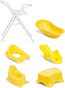 Beemoo Bad- och Toalettpaket, Capri Yellow