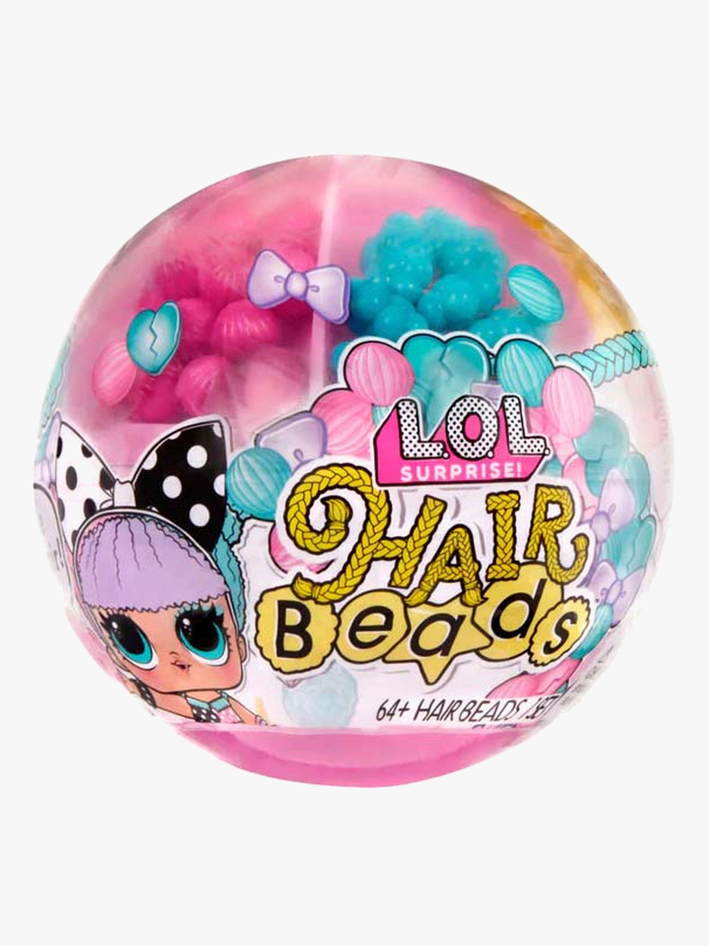 L.O.L. Surprise! Hair Beads Tots Minidocka Blandad