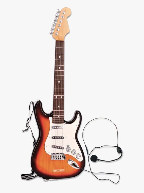 Bontempi Trådlös Elgitarr med Headsetmikrofon Rock