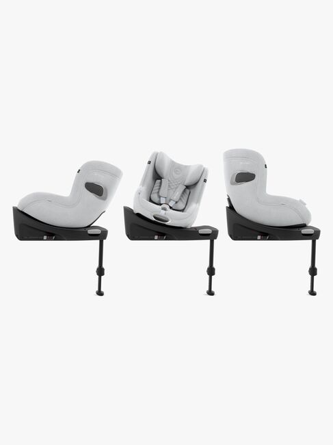 Cybex Sirona Ti i-Size Plus Bilbarnstol, Platinum White