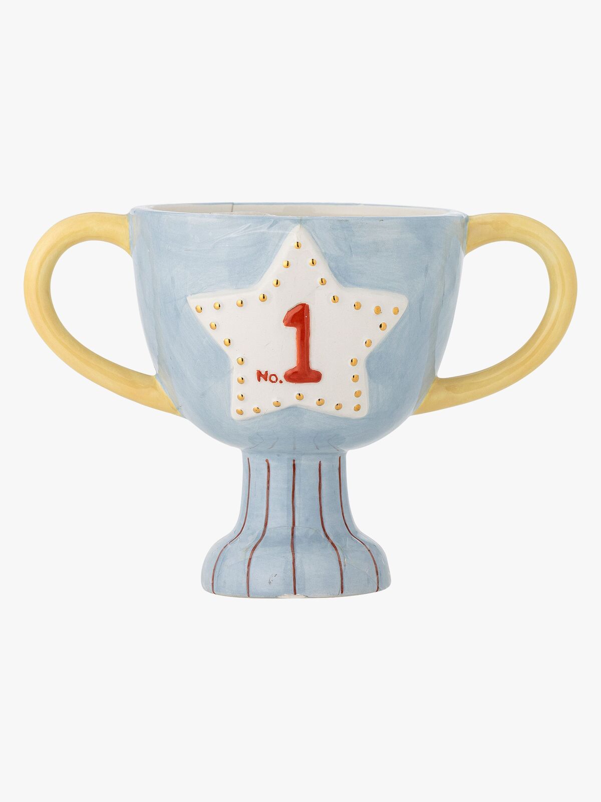 Bloomingville MINI, Trophy Blomkruka Keramik, Multifärgad