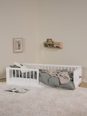 Minitude DYLAN Juniorisänky/Montessorisänky 70x140, Valkoinen