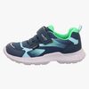 Superfit Rush WP Sneakers, Blå/Ljusgrön