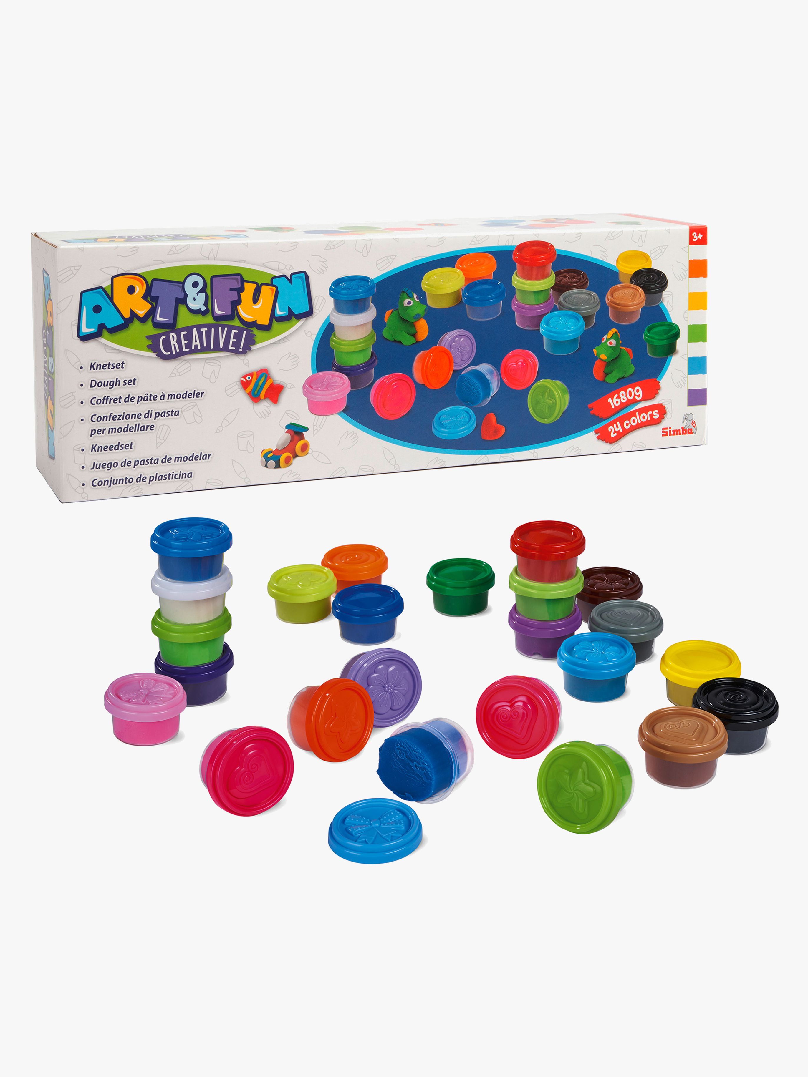 Art &  Fun Creative Leklera 24-Pack