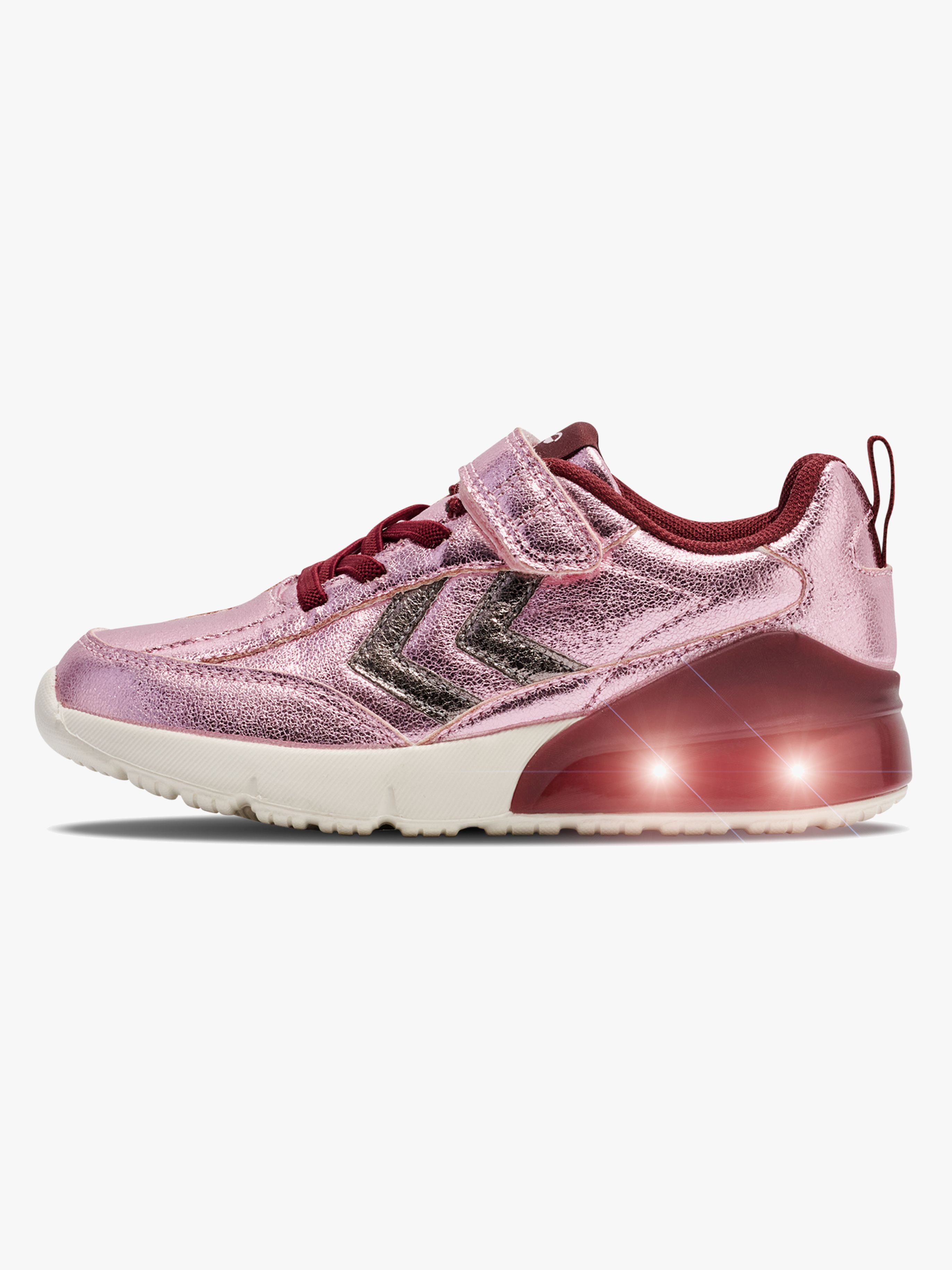 Hummel Daylight Glitter Jr Sneakers, Roseate Spoonbill, 29