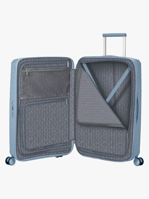 American Tourister FastForward Spinner Resväska 67-77L, Steel Blue