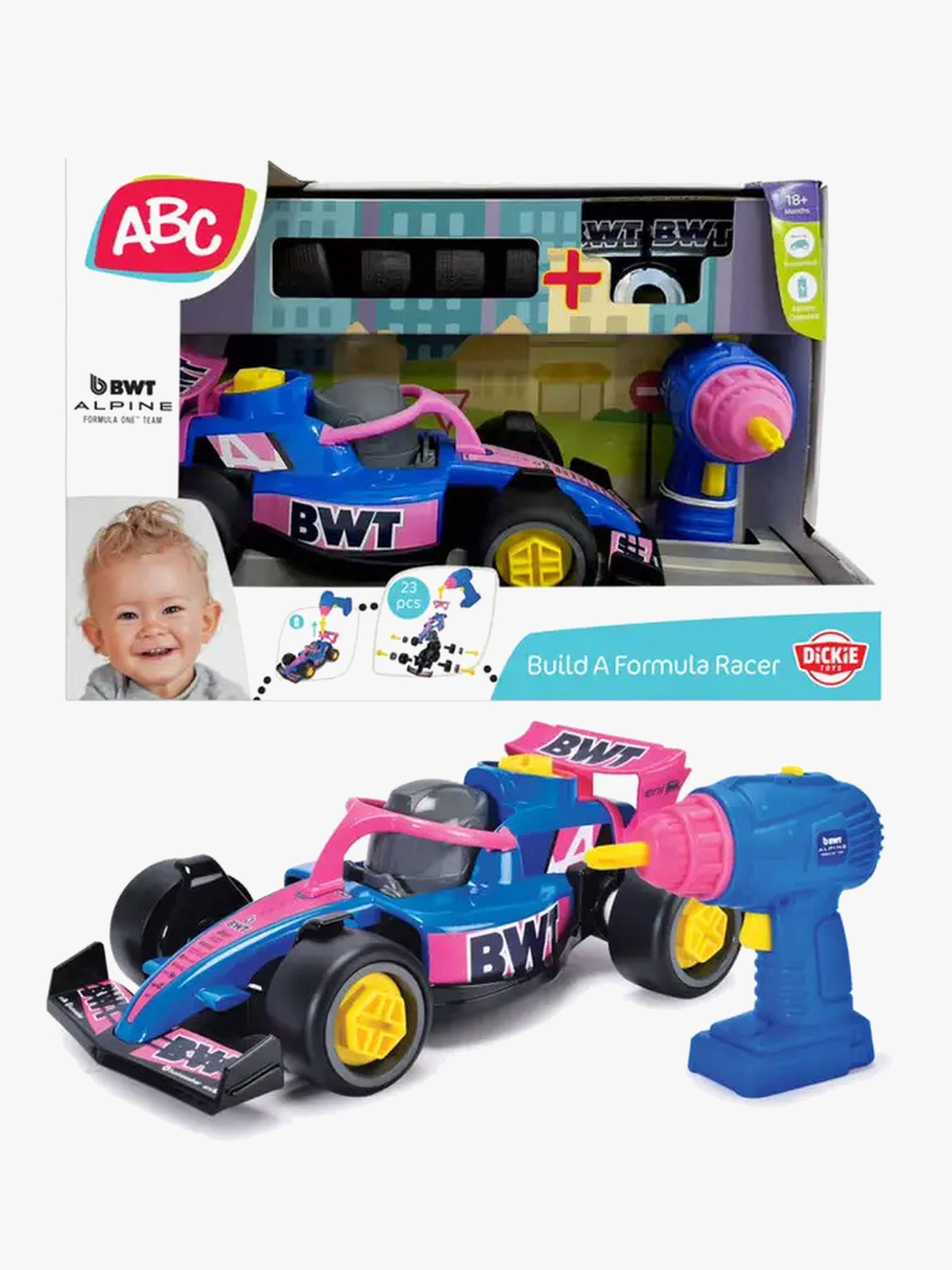 ABC Build A Formula 1 Bil Byggsats