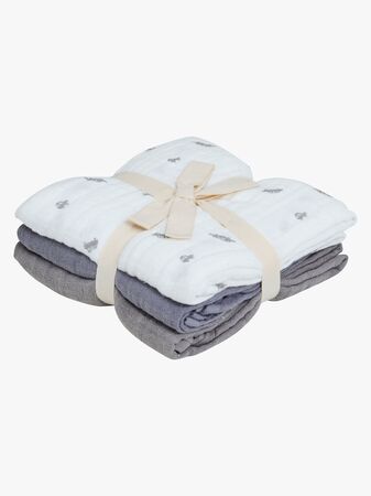 Pippi Muslinfilt 3-Pack, Tradewinds