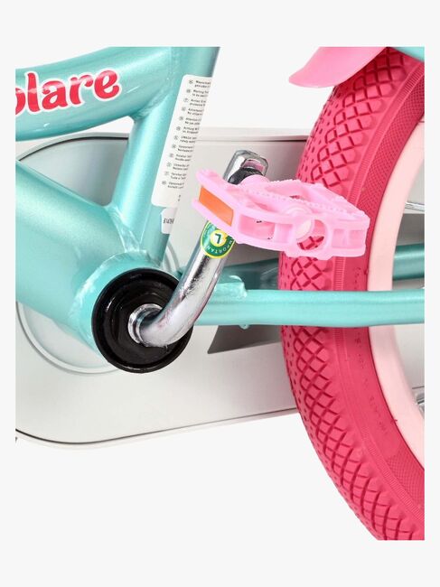 Volare Unicorn Cykel 14 Tum, Grön