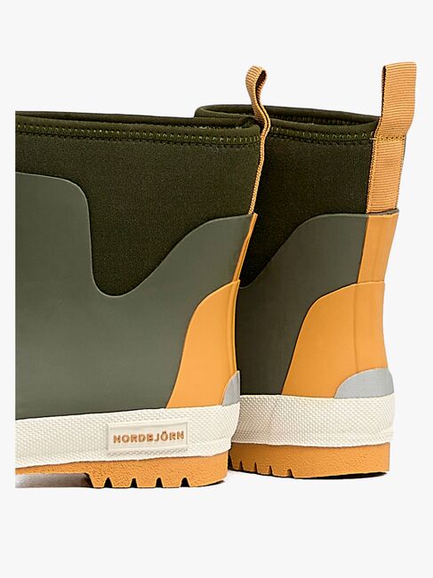 Nordbjörn Viskan Fodrade Gummistövlar, Grön