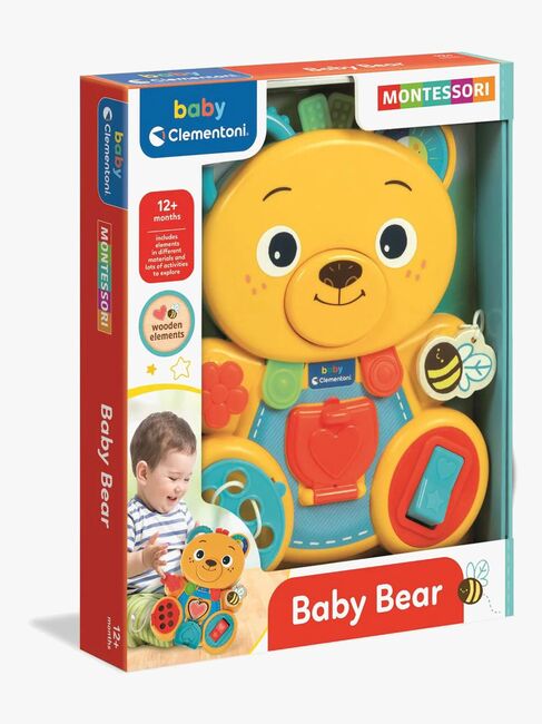Clementoni Baby Montessori Aktivitetsleksak Björn