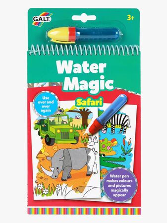 Galt Målarbok Water Magic Safari
