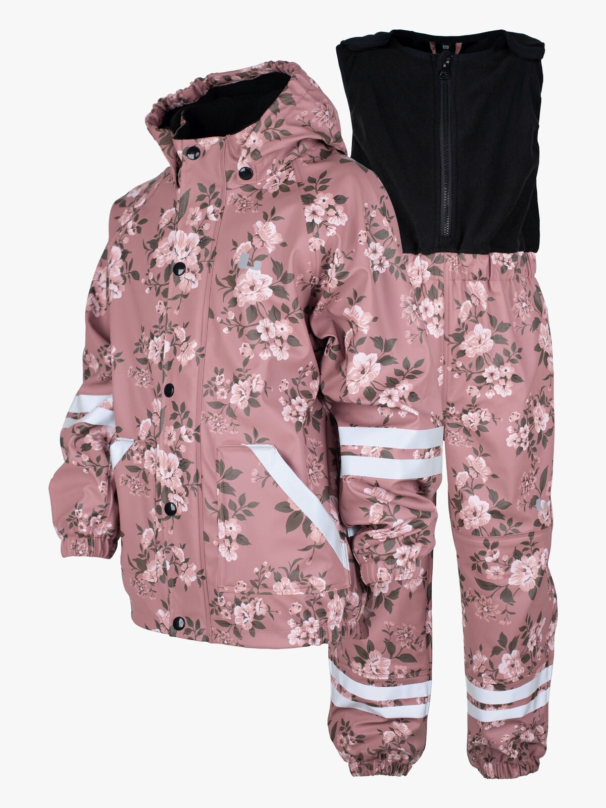 Lindberg Lekhyttan Fodrat Regnställ, Rose/Brown