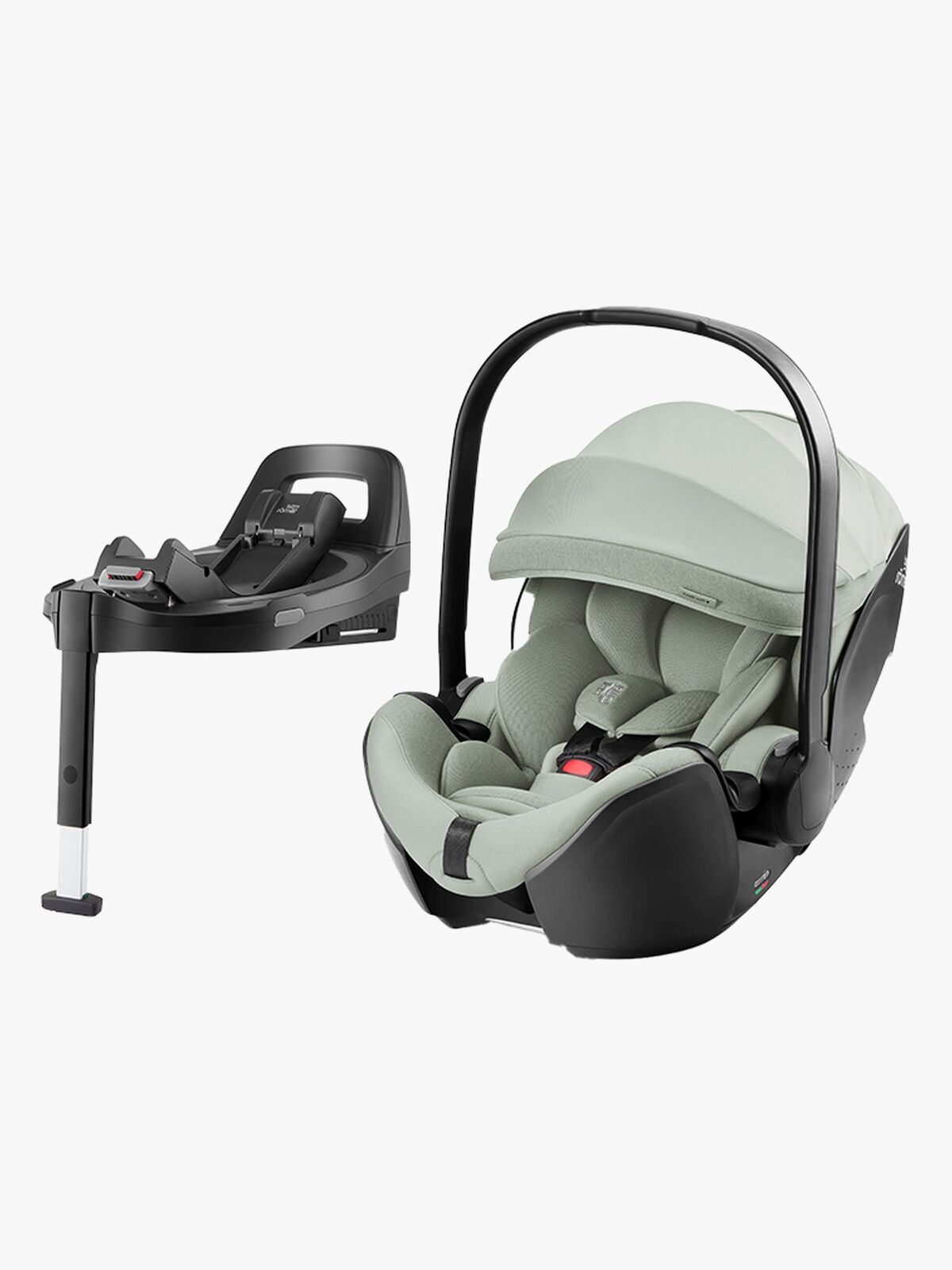 Britax Römer Baby-Safe Pro Babyskydd inkl. Vario Bas 5Z, Sage Green