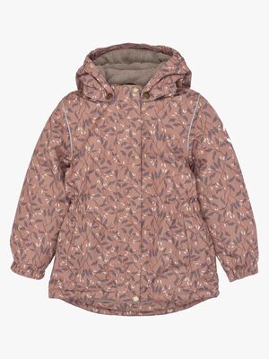 Mikk-Line Winterjacke, Leaf AOP