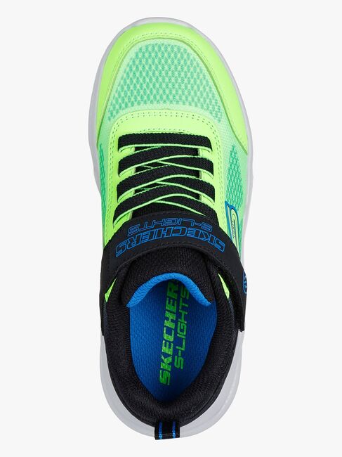 Skechers Meteor-Lights Krendox  Blinkande Sneakers, Black