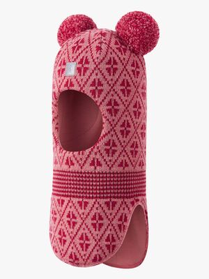 Reima Kuuraan Schlupfmütze Merinowolle, Rose Blush