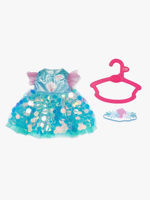 BABY born Dockklänning Sjöjungfru