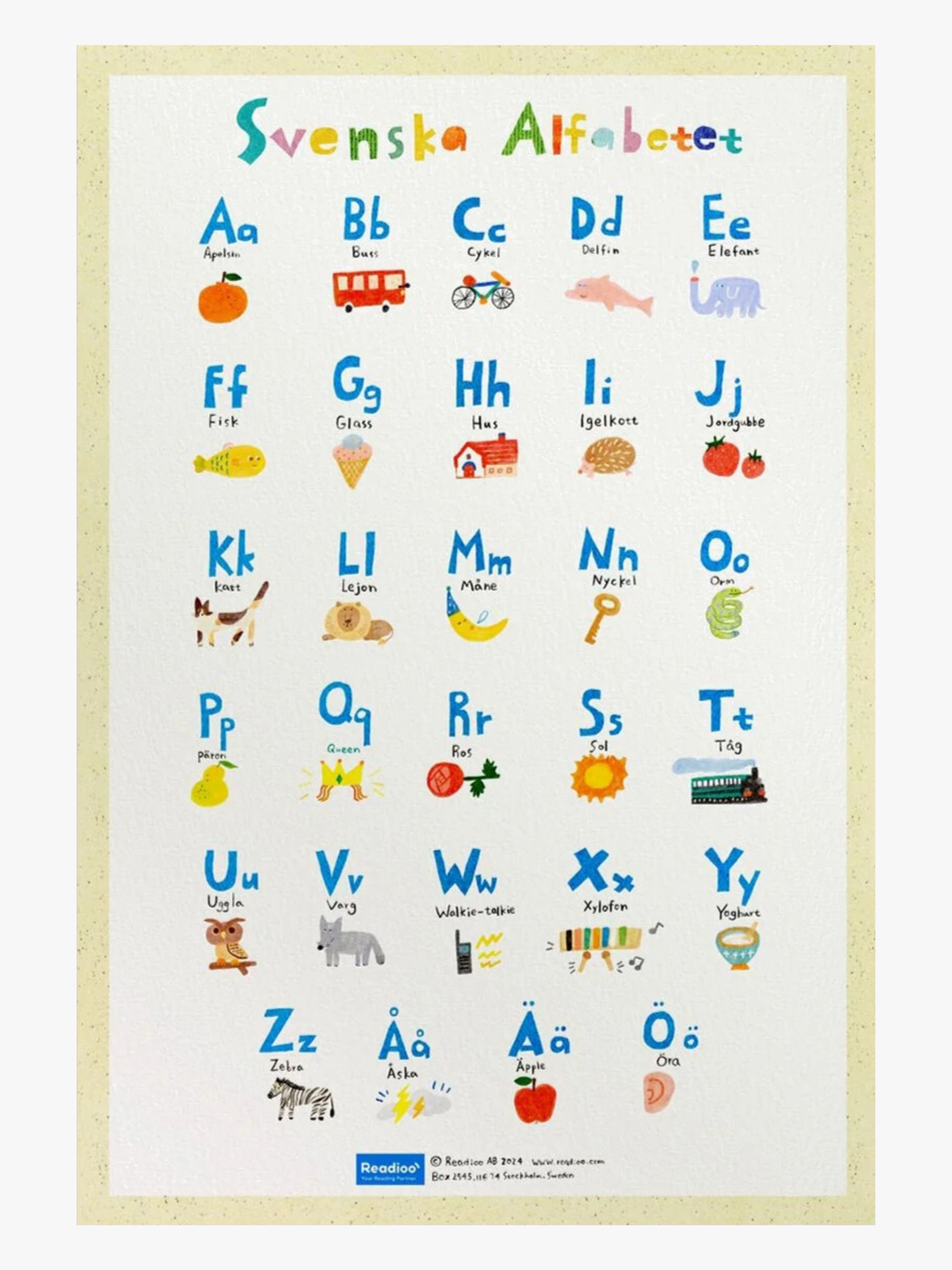 Readioo Interaktiv Poster ABC
