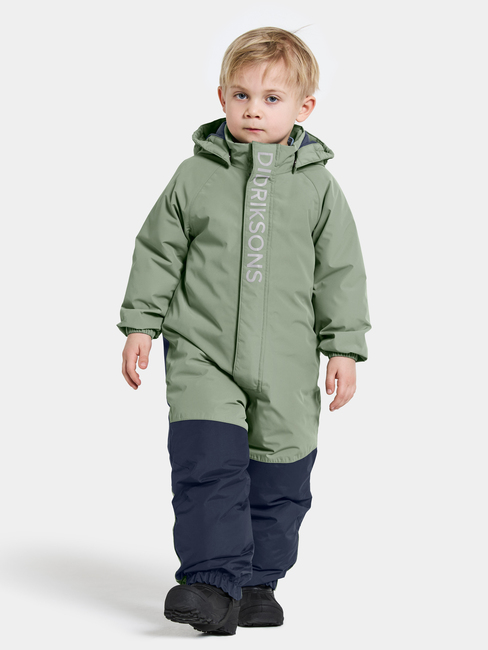 Didriksons Talvi Overall, Light Moss