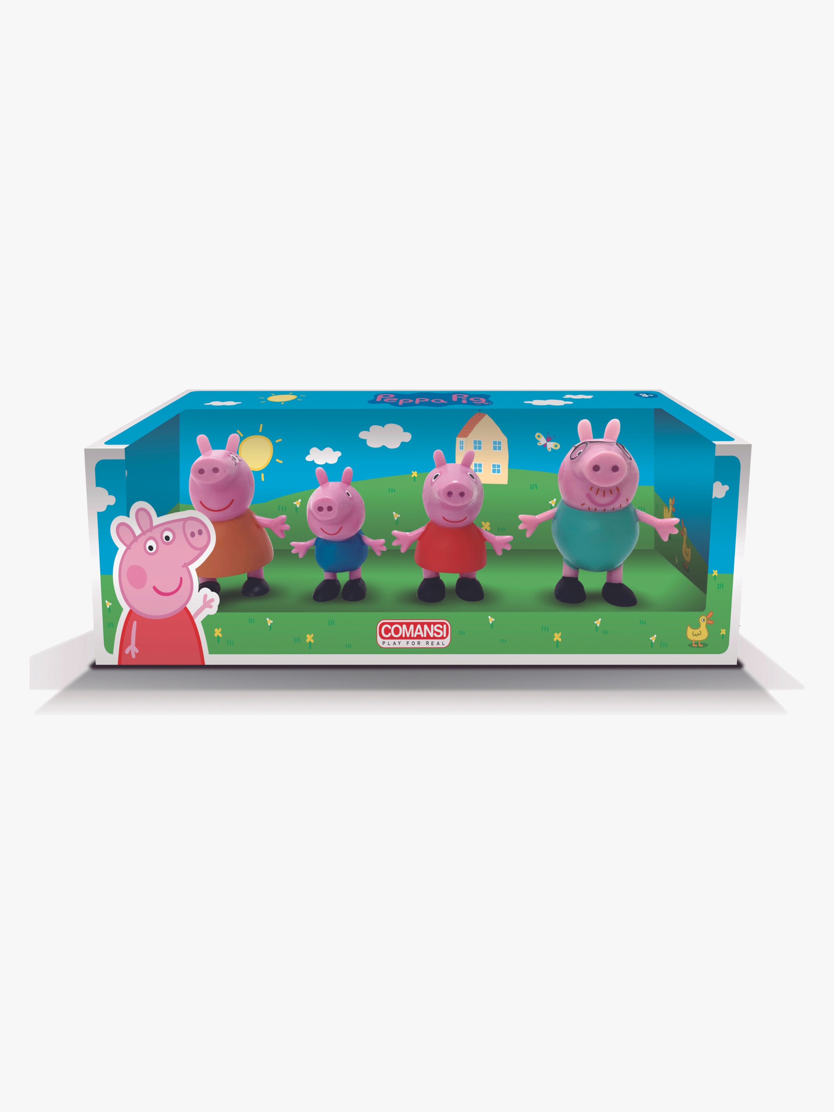 Comansi Greta Gris Figurset 4-Pack