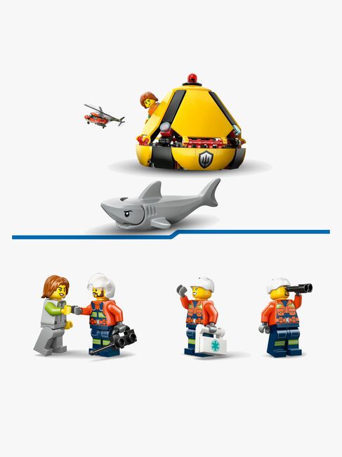 LEGO City 60503 Kustbevakningens helikopter