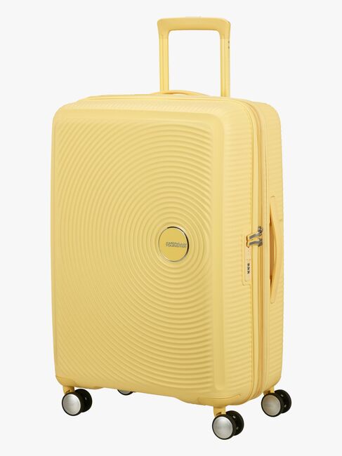 American Tourister Soundbox Spinner Resväska 71,5L, Pastel Yellow