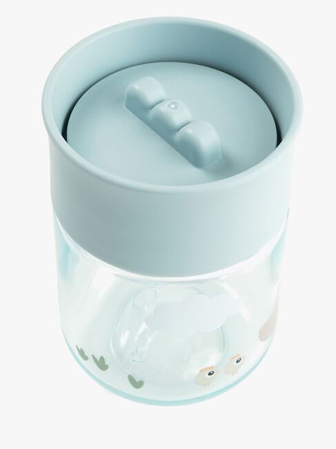 Done By Deer Tiny Farm 360° Mugg, Blue