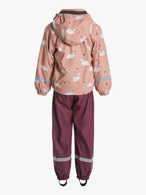 Petite Chérie Atelier Aline Fodrat Regnställ, Swan Mellow Rose