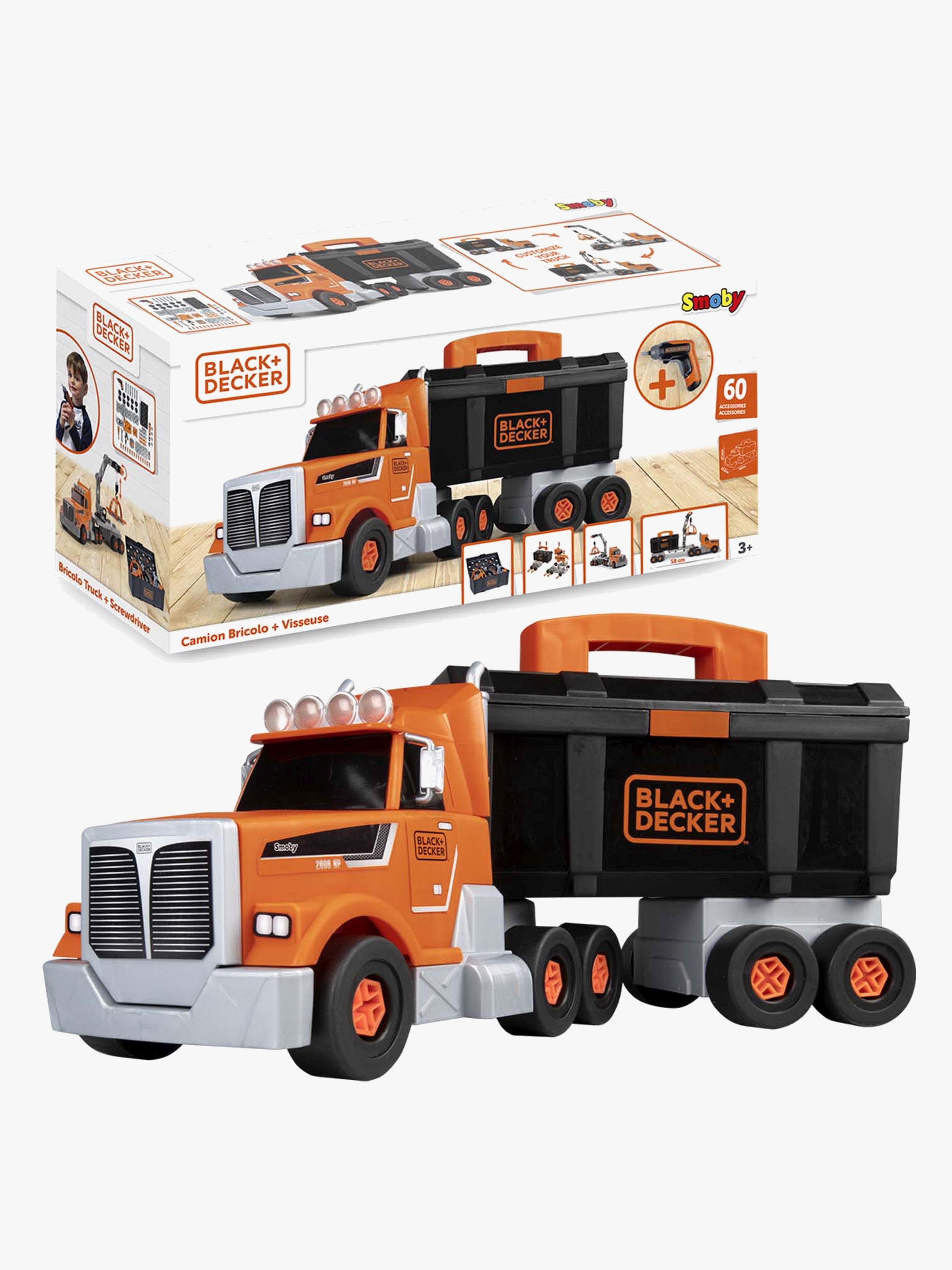 BLACK+DECKER Bricolo Lastbil
